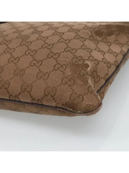 Authentic GUCCI GG Canvas Shoulder Bag Brown 257246 - Picture 16 of 16